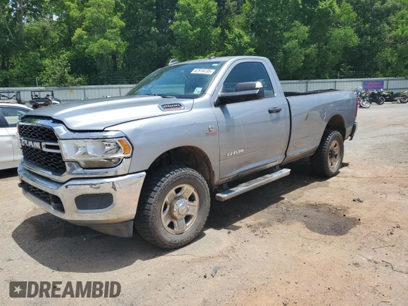 2021 Ram 2500 with VIN 3C6MR5AL1MG568621, listed as a Copart auction lot 62919735 with Not provided miles and Salvage title. Bid and sale history available at DreamBid. Image 1.