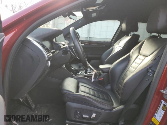 2020 BMW X4 M40i with VIN 5UX2V5C07L9C32535, listed as a Copart auction lot 44514375 with 52,004 mi miles and Non repairable. Bid and sale history available at DreamBid. Image 7.