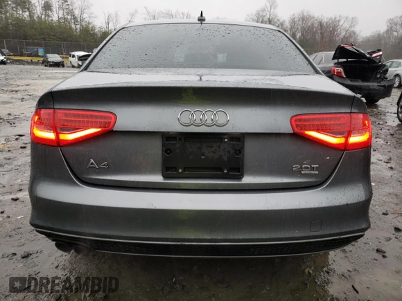 2015 Audi A4 Premium with VIN WAUBFAFL9FN003793, listed as a Copart auction lot 47063275 with 126,123 mi miles and Salvage Title. Bid and sale history available at carsss.com. Image 6.