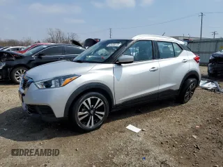 2020 Nissan Kicks SV z VIN 3N1CP5CV6LL490256, wystawiony jako Copart lot #52628375 z przebiegiem 81 252 mil mil oraz Szkoda całkowita • Salvage title. Historia ofert i sprzedaży dostępna na DreamBid. Obrazek 1.