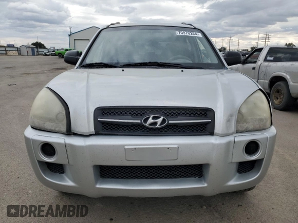 2008 Hyundai Tucson GLS with VIN KM8JM12B28U870149, listed as a Copart auction lot 70970264 with 159,606 mi miles and Salvage Title. Bid and sale history available at carsss.com. Image 5.