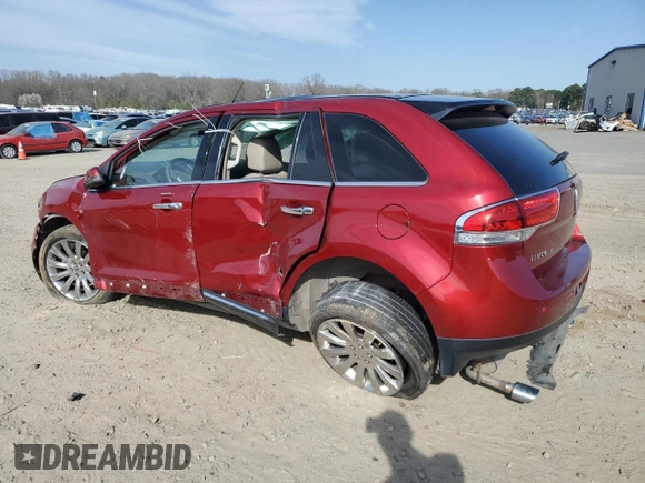 2013 Lincoln MKX with VIN 2LMDJ6JK2DBL23536, listed as a Copart auction lot 48777355 with 85,358 mi miles and Salvage Title. Bid and sale history available at carsss.com. Image 2.