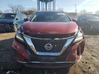 2019 Nissan Murano SV with VIN 5N1AZ2MJ8KN106206, listed as a Copart auction lot 50527035 with 138,365 mi miles and Salvage Title. Bid and sale history available at carsss.com. Image 5.