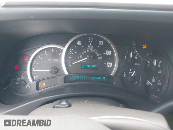 2003 Cadillac Escalade z VIN 1GYEK63N13R140496, wystawiony jako IAAI lot #42366303 z przebiegiem 90 940 mil mil oraz . Historia ofert i sprzedaży dostępna na DreamBid. Obrazek 7.