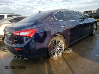 2017 Maserati Ghibli S Q4 with VIN ZAM57RTS4H1242858, listed as a Copart auction lot 73480692 with 61,341 mi miles. Bid and sale history available at carsss.com. Image 3.