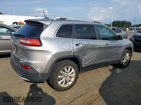 2016 Jeep Cherokee Limited с VIN 1C4PJMDBXGW236807, выставлен на аукционе Copart как лот 67241475 с пробегом 148 396 миль миль и Чистый • Clean title. История ставок и продаж доступна на DreamBid. Изображение 3.
