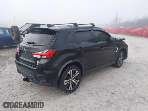 2020 Mitsubishi Outlander Sport ES 2.0 with VIN JA4AR3AU6LU022072, listed as a IAAI auction lot 41880790 with 86,462 mi miles. Bid and sale history available at carsss.com. Image 4.