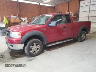 2007 Ford F-150 XLT with VIN 1FTPX14V57FB83733, listed as a Copart auction lot 53819235 with 163,265 mi miles and Clean Title. Bid and sale history available at carsss.com. Image 1.