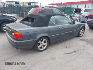 2003 BMW 3 Series 325Ci with VIN WBABS33483PG92670, listed as a IAAI auction lot 42090721 with 182,903 mi miles and . Bid and sale history available at DreamBid. Image 4.