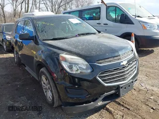 2017 Chevrolet Equinox LS with VIN 2GNFLEEK1H6335206, listed as a IAAI auction lot 41711210 with 99,945 mi miles. Bid and sale history available at carsss.com. Image 1.
