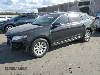 2015 Lincoln MKT with VIN 2LMHJ5NK2FBL04672, listed as a Copart auction lot 76257764 with 259,185 mi miles and Salvage Title. Bid and sale history available at carsss.com. Image 1.