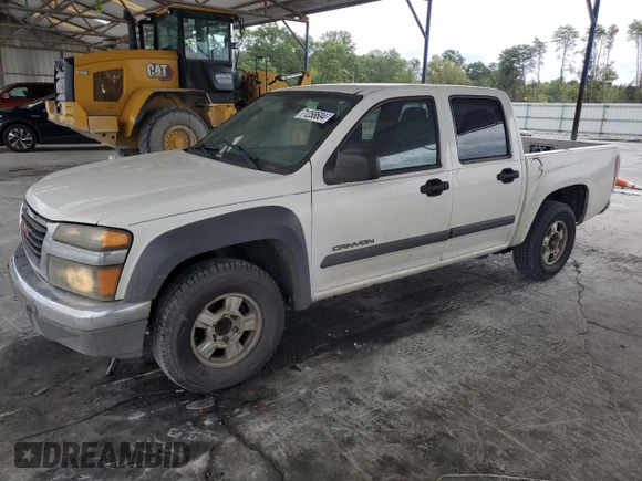 2005 GMC Canyon 1SC SLE Z85 with VIN 1GTCS136X58264722, listed as a Copart auction lot 71258604 with 257,667 mi miles and Salvage Title. Bid and sale history available at carsss.com. Image 1.