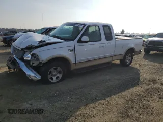 1999 Ford F-150 XL with VIN 1FTRX17L2XKC10123, listed as a Copart auction lot 83158894 with 57,446 mi miles and Salvage Title. Bid and sale history available at carsss.com. Image 1.