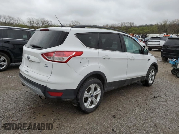 2016 Ford Escape SE with VIN 1FMCU9GX8GUB82683, listed as a Copart auction lot 50527905 with 77,997 mi miles and Salvage Title. Bid and sale history available at carsss.com. Image 3.