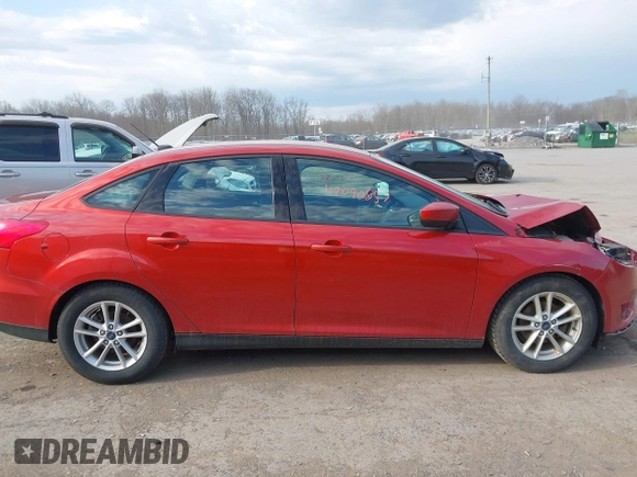 2018 Ford Focus SE with VIN 1FADP3FE6JL318552, listed as a IAAI auction lot 42090857 with 81,624 mi miles. Bid and sale history available at carsss.com. Image 13.