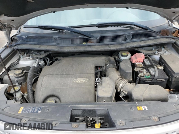 2014 Ford Explorer with VIN 1FM5K8B8XEGC43553, listed as a Copart auction lot 61282545 with 116,585 mi miles and Salvage title. Bid and sale history available at DreamBid. Image 12.
