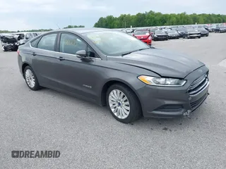 2015 Ford Fusion SE Hybrid with VIN 3FA6P0LU9FR232583, listed as a IAAI auction lot 42012175 with 139,309 mi miles and . Bid and sale history available at DreamBid. Image 1.