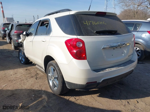 2012 Chevrolet Equinox LT w/2LT with VIN 2GNALPEK6C1290484, listed as a IAAI auction lot 41768106 with 1 mi miles. Bid and sale history available at carsss.com. Image 3.