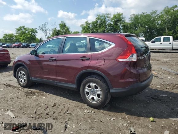 2014 Honda CR-V LX z VIN 5J6RM3H31EL043421, wystawiony jako Copart lot #58834255 z przebiegiem 74 470 mil mil oraz Szkoda całkowita • Salvage title. Historia ofert i sprzedaży dostępna na DreamBid. Obrazek 2.