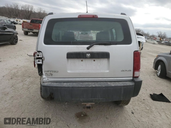 2008 Dodge Nitro SXT with VIN 1D8GU28K68W285186, listed as a Copart auction lot 46987965 with 118,843 mi miles and Salvage Title. Bid and sale history available at DreamBid. Image 6.