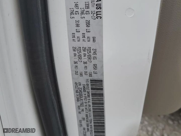 2018 Dodge Grand Caravan SE Plus with VIN 2C4RDGBG0JR177623, listed as a Copart auction lot 47590605 with 166,341 mi miles and Salvage Title. Bid and sale history available at carsss.com. Image 13.