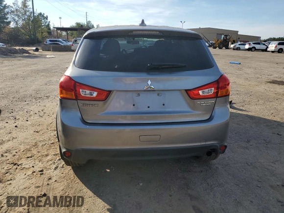 2017 Mitsubishi Outlander ES with VIN JA4AP3AU0HZ064933, listed as a Copart auction lot 78855624 with 142,626 mi miles and Salvage title. Bid and sale history available at DreamBid. Image 6.