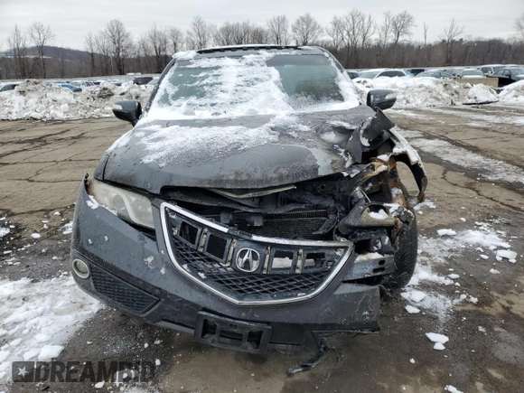 2014 Acura RDX Tech Pkg with VIN 5J8TB4H55EL010626, listed as a Copart auction lot 53774865 with 0 mi miles and Non Repairable. Bid and sale history available at carsss.com. Image 5.