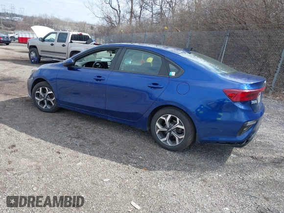 2019 Kia Forte LXS with VIN 3KPF24AD6KE124328, listed as a IAAI auction lot 41740592 with 103,007 mi miles. Bid and sale history available at carsss.com. Image 3.