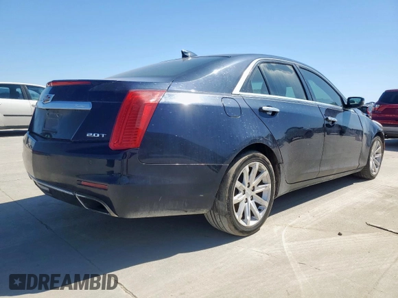 2015 Cadillac CTS Luxury RWD with VIN 1G6AR5SX7F0130189, listed as a Copart auction lot 48712145 with 171,133 mi miles and Clean Title. Bid and sale history available at DreamBid. Image 3.