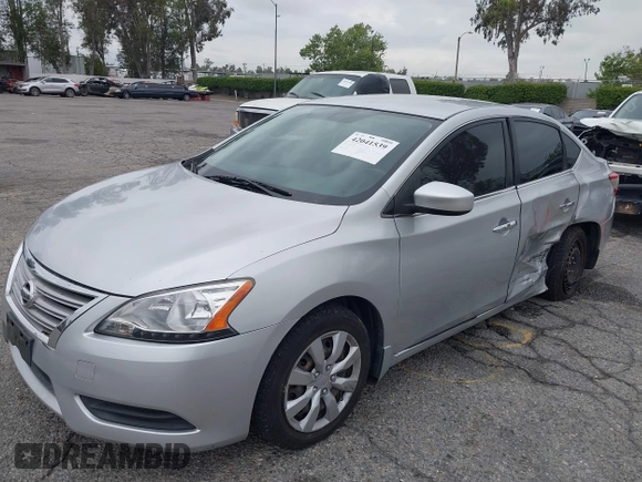 2015 Nissan Sentra SR with VIN 3N1AB7AP9FY334631, listed as a IAAI auction lot 42041539 with 101,946 mi miles and . Bid and sale history available at DreamBid. Image 17.