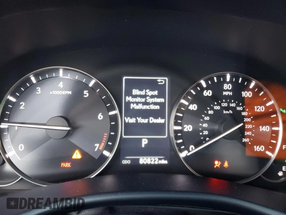 2016 Lexus GS 350 with VIN JTHBZ1BL9GA000920, listed as a Copart auction lot 36905094 with 80,822 mi miles. Bid and sale history available at carsss.com. Image 9.