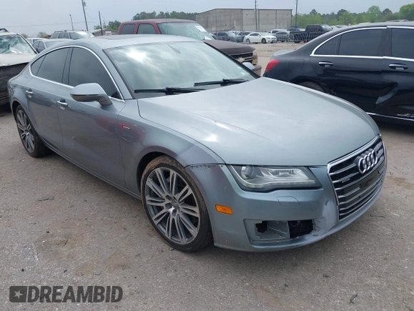 2013 Audi A7 Premium Plus with VIN WAUYGAFC1DN069906, listed as a IAAI auction lot 41906962 with 203,149 mi miles and . Bid and sale history available at DreamBid. Image 1.