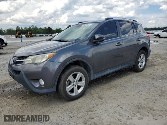 2013 Toyota RAV4 XLE with VIN 2T3WFREV2DW071395, listed as a Copart auction lot 56493445 with 233,115 mi miles and Salvage title. Bid and sale history available at DreamBid. Image 1.