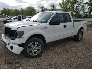 2011 Ford F-150 XL with VIN 1FTEX1EM3BFC22910, listed as a Copart auction lot 56932895 with 153,779 mi miles and Salvage title. Bid and sale history available at DreamBid. Image 1.