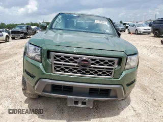 2022 Nissan Frontier SV with VIN 1N6ED1EJ1NN609865, listed as a Copart auction lot 61046005 with 44,458 mi miles and Salvage title. Bid and sale history available at DreamBid. Image 5.