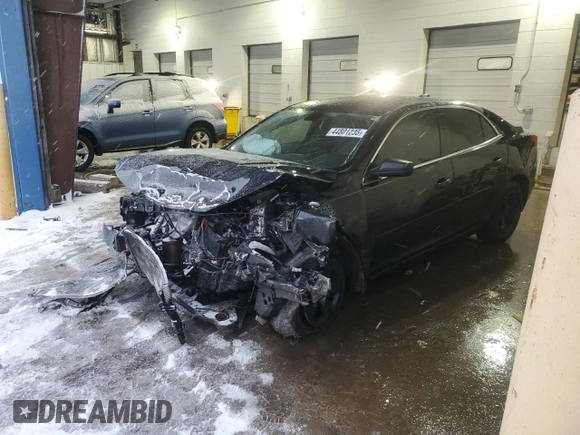 2015 Chevrolet Malibu LS with VIN 1G11B5SL5FF210000, listed as a Copart auction lot 44801235 with 159,665 mi miles and Salvage Title. Bid and sale history available at DreamBid. Image 1.
