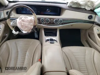 2020 Mercedes-Benz S-Class S 560 with VIN W1KUG8DBXLA551628, listed as a Copart auction lot 42803035 with 35,872 mi miles and Salvage Title. Bid and sale history available at carsss.com. Image 8.