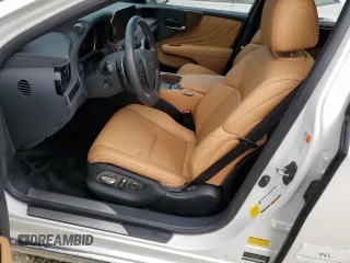 2021 Lexus LS with VIN JTHD51FF6M5015355, listed as a Copart auction lot 74185714 with 0 mi miles and Salvage Title. Bid and sale history available at carsss.com. Image 7.