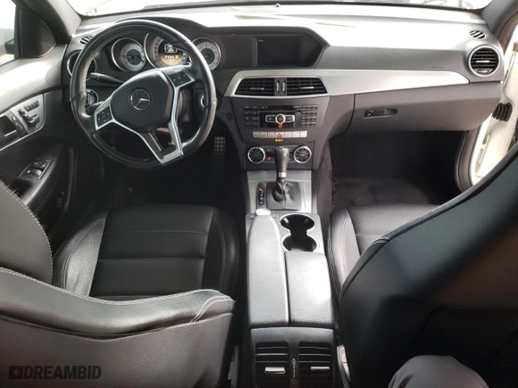 2012 Mercedes-Benz C-Class C 250 with VIN WDDGJ4HBXCF856583, listed as a Copart auction lot 44264785 with 80,375 mi miles and Salvage Title. Bid and sale history available at carsss.com. Image 8.