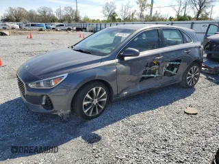 2018 Hyundai Elantra with VIN KMHH35LE8JU063870, listed as a Copart auction lot 43615935 with 72,868 mi miles and Salvage Title. Bid and sale history available at DreamBid. Image 1.