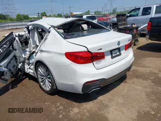 2018 BMW 5 Series 540i xDrive with VIN WBAJE7C56JWC55451, listed as a IAAI auction lot 40795468 with Not provided miles and . Bid and sale history available at DreamBid. Image 3.