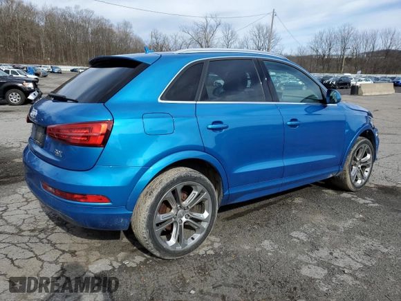 2016 Audi Q3 Premium Plus with VIN WA1EFCFS8GR022679, listed as a Copart auction lot 52772955 with 105,115 mi miles and Non repairable. Bid and sale history available at DreamBid. Image 3.