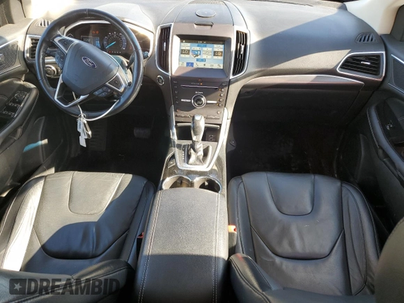 2016 Ford Edge Titanium with VIN 2FMPK3K95GBB13422, listed as a Copart auction lot 47021675 with 127,458 mi miles and Salvage Title. Bid and sale history available at carsss.com. Image 8.