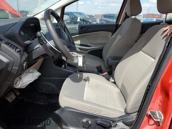 2020 Ford EcoSport S with VIN MAJ6S3FL6LC314137, listed as a Copart auction lot 48858535 with 94,020 mi miles and Salvage Title. Bid and sale history available at DreamBid. Image 7.
