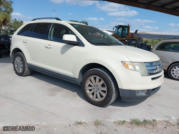 2007 Ford Edge SEL with VIN 2FMDK48C17BB43917, listed as a IAAI auction lot 42109444 with 156,813 mi miles. Bid and sale history available at carsss.com. Image 1.
