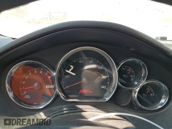 2007 Pontiac G6 with VIN 1G2ZG58B774151138, listed as a Copart auction lot 69280984 with 168,895 mi miles and Salvage Title. Bid and sale history available at carsss.com. Image 9.