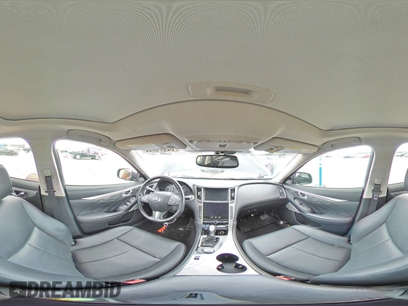 2017 Infiniti Q50 Premium with VIN JN1EV7AR2HM836459, listed as a Copart auction lot 62679735 with 91,161 mi miles and Salvage title. Bid and sale history available at DreamBid. Image 15.