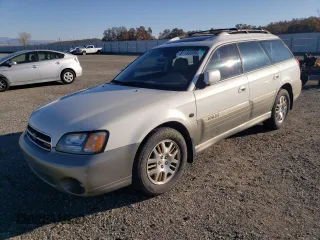 2001 Subaru Legacy Outback L.L. Bean with VIN 4S3BH806817668206, listed as a Copart auction lot 81133204 with 119,054 mi miles and Salvage title. Bid and sale history available at DreamBid. Image 1.