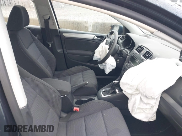 2012 Volkswagen Golf with VIN WVWDB7AJ4CW308026, listed as a IAAI auction lot 41553950 with 151,000 mi miles and . Bid and sale history available at DreamBid. Image 5.