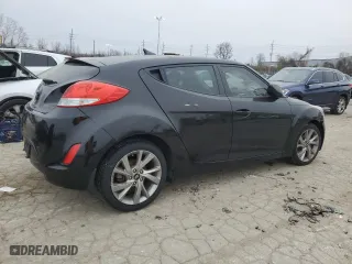 2017 Hyundai Veloster with VIN KMHTC6AD1HU311641, listed as a Copart auction lot 86575084 with 68,650 mi miles and Salvage Title. Bid and sale history available at carsss.com. Image 3.